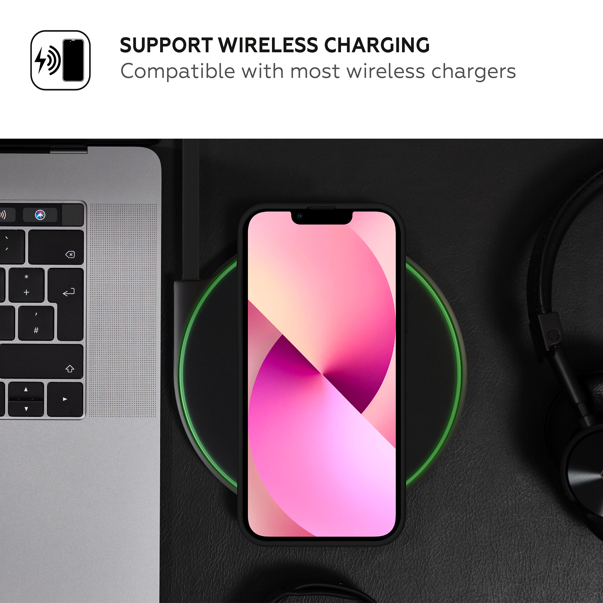 HARDIZ Liquid Silicone Case for iPhone 13 mini HRD823400