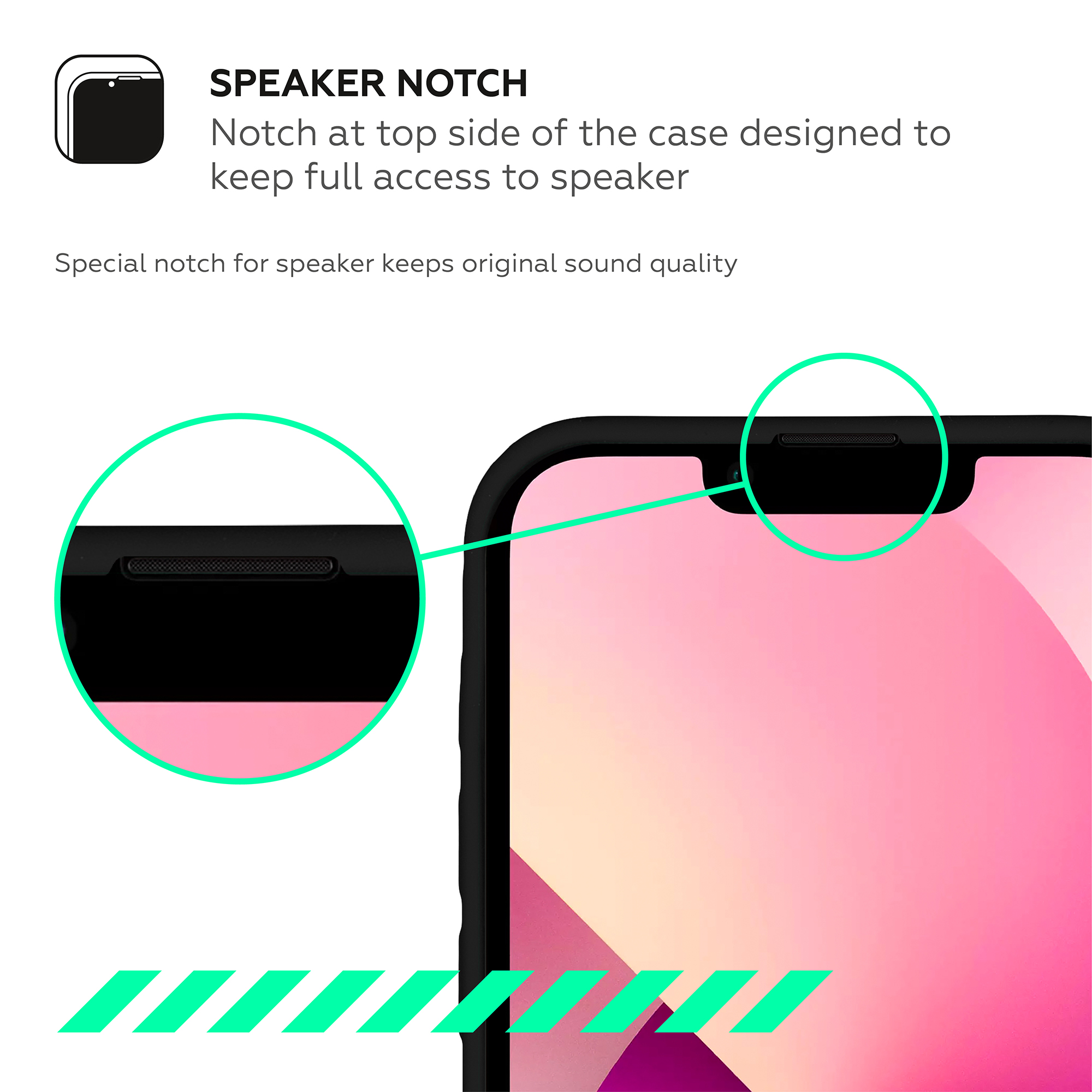 HARDIZ Liquid Silicone Case for iPhone 13 mini HRD823400