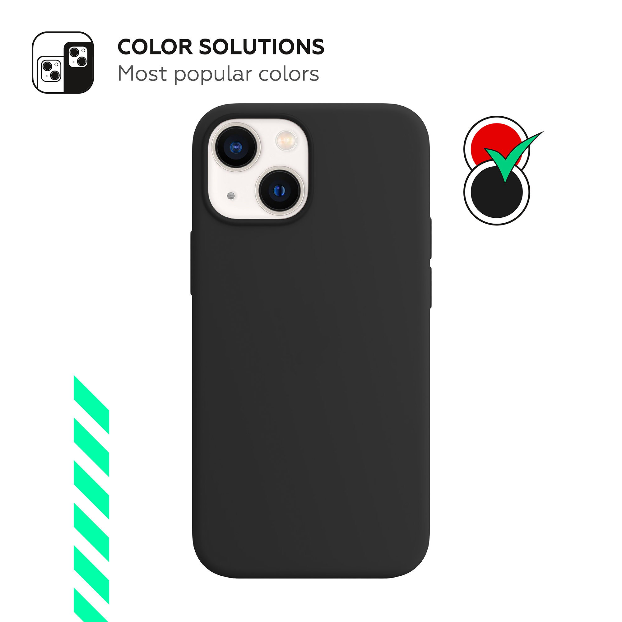 HARDIZ Liquid Silicone Case for iPhone 13 mini HRD823400