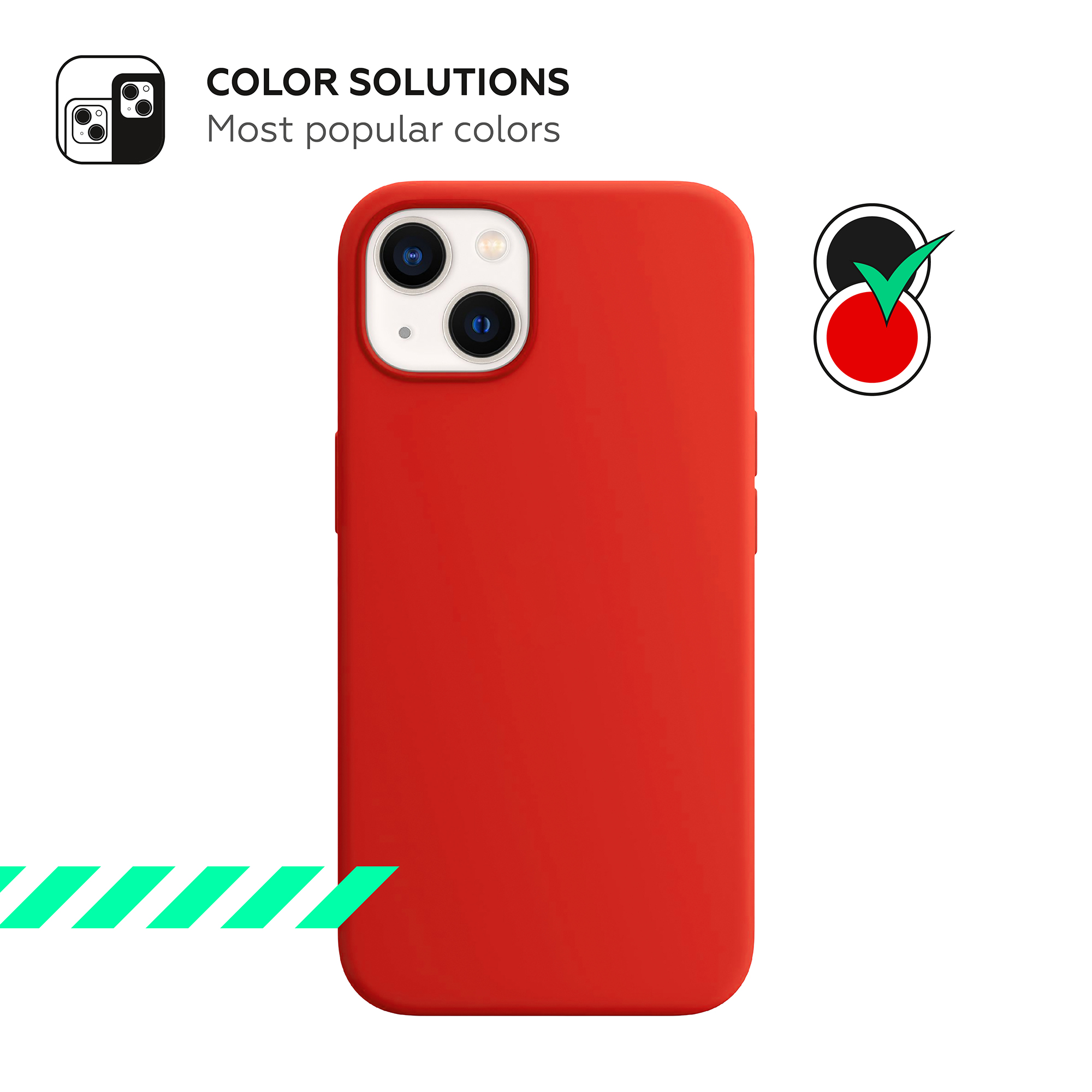HARDIZ Liquid Silicone Case for iPhone 13 HRD823503