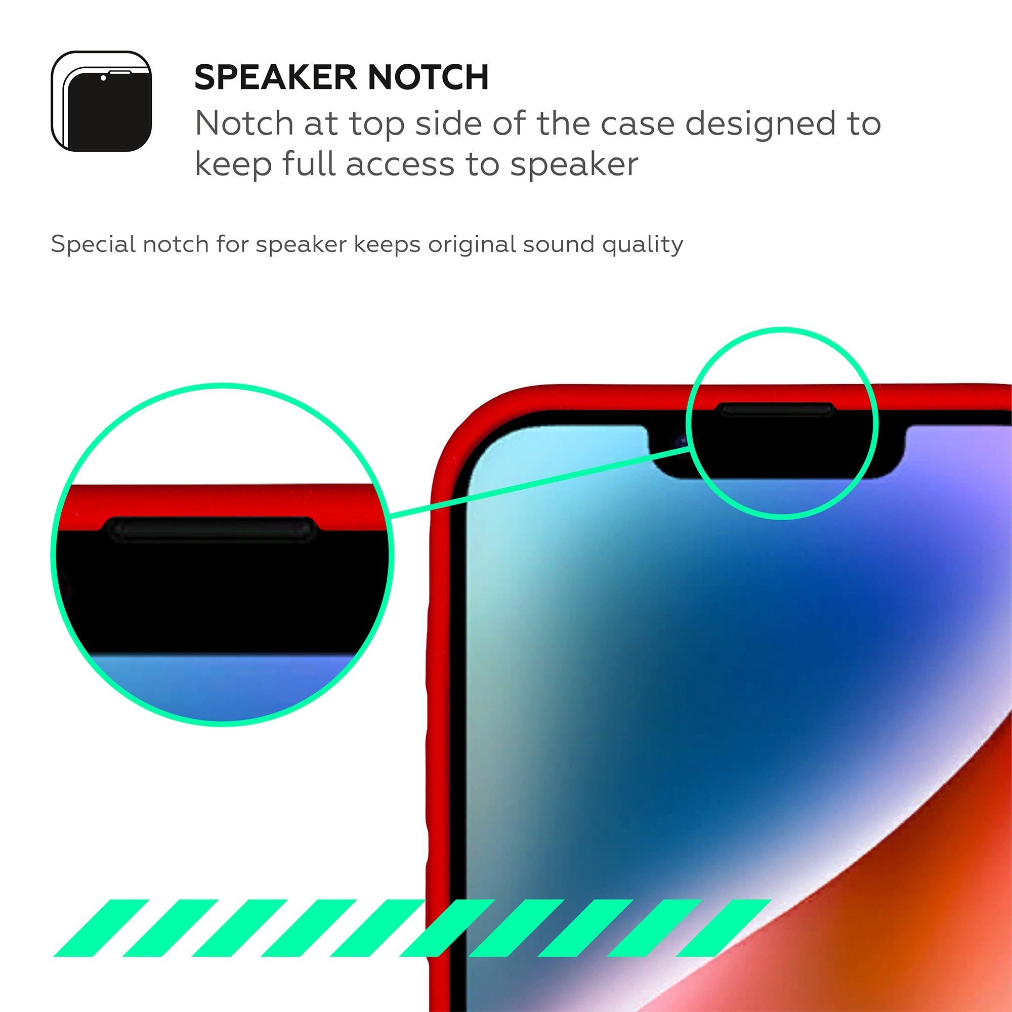 HARDIZ Liquid Silicone Case for iPhone 13 mini HRD823401