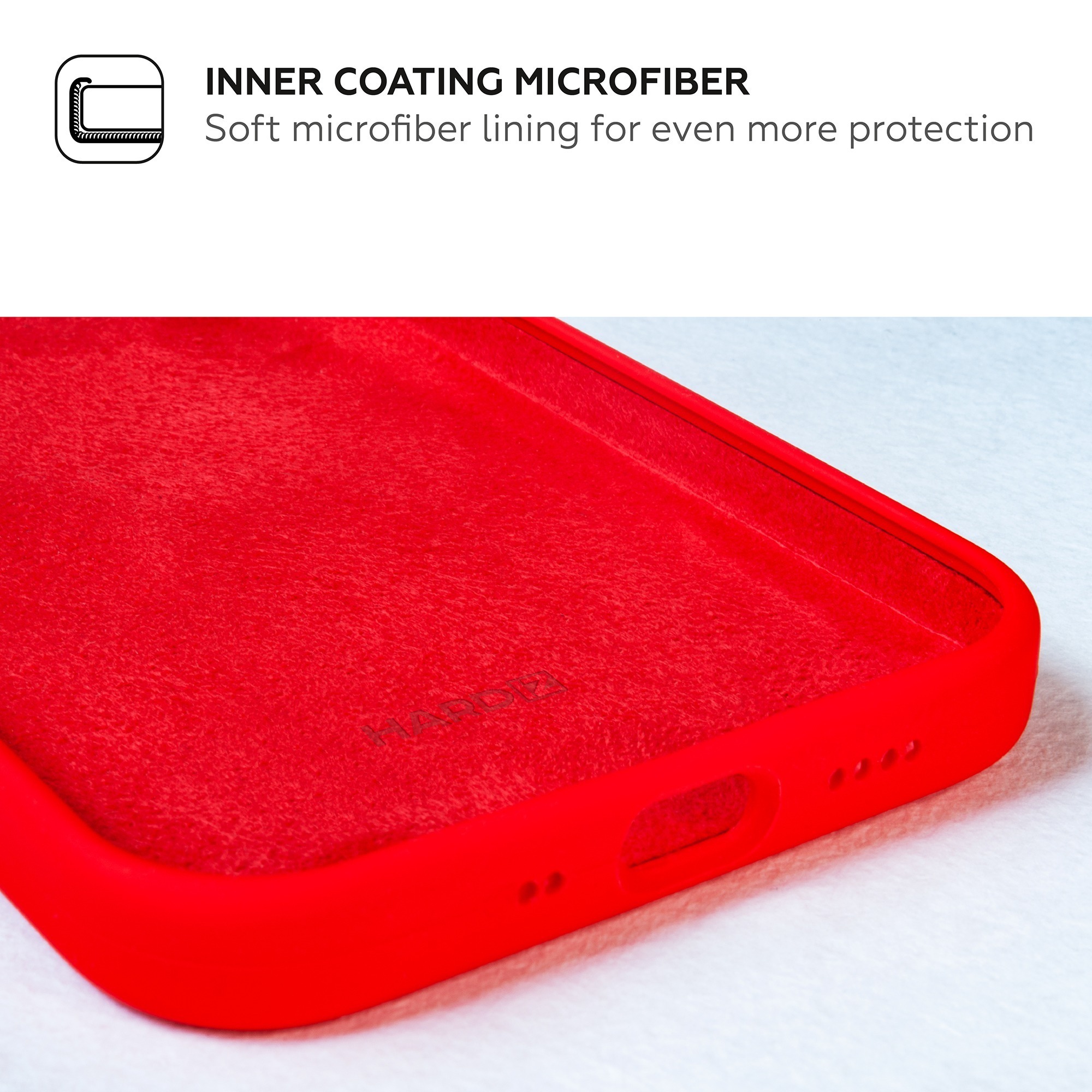 HARDIZ Liquid Silicone Case for iPhone 13 mini HRD823401