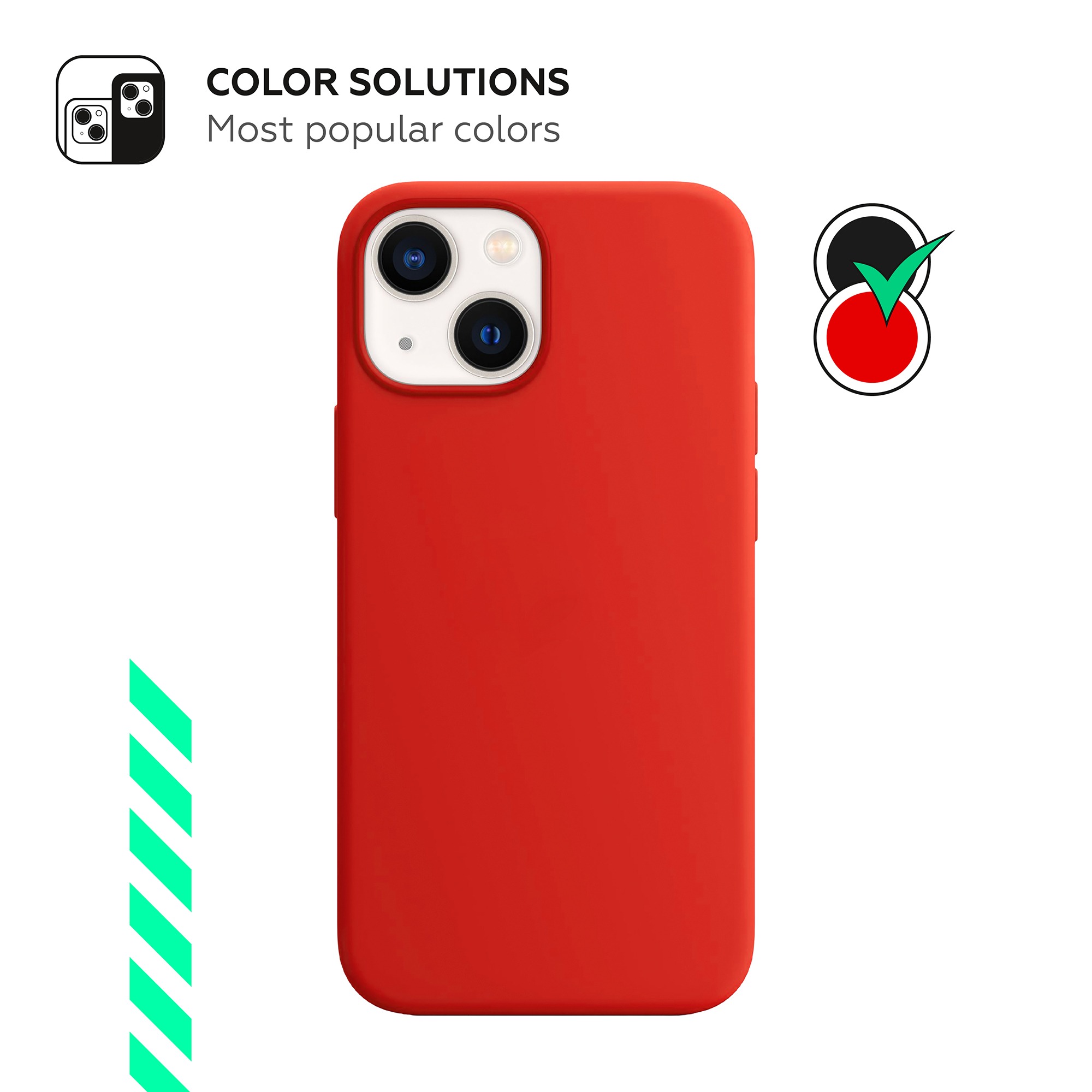 HARDIZ Liquid Silicone Case for iPhone 13 mini HRD823401