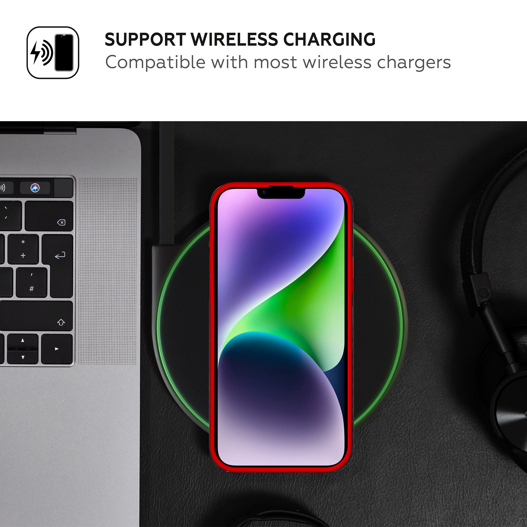 HARDIZ Liquid Silicone Case for iPhone 13 HRD823501